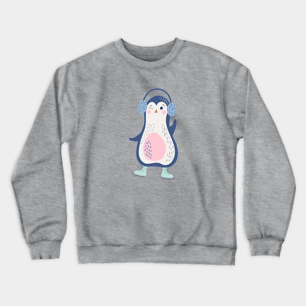 Penguin Crewneck Sweatshirt by DanielK